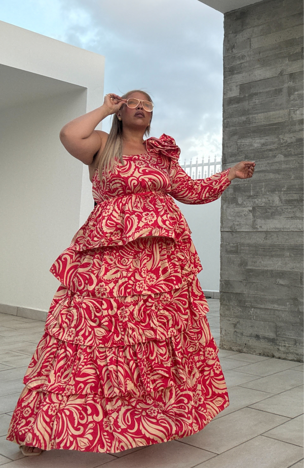 TropiBrunch Dress SUSTYLE PLUS SIZE
