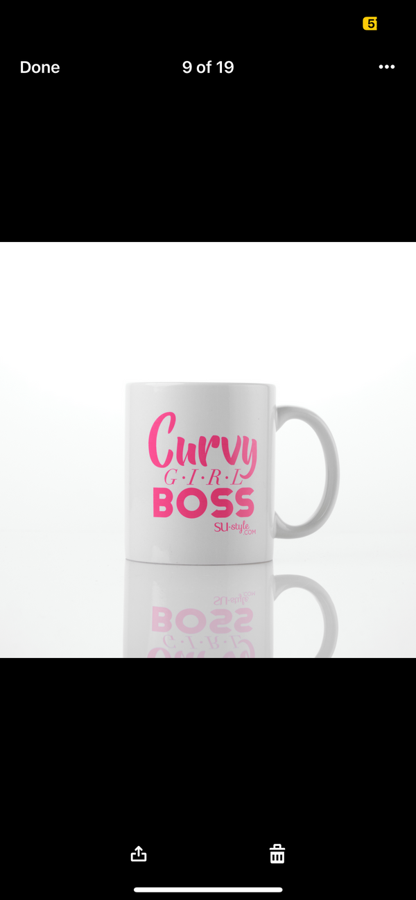 Curvy Girl Boss Mug