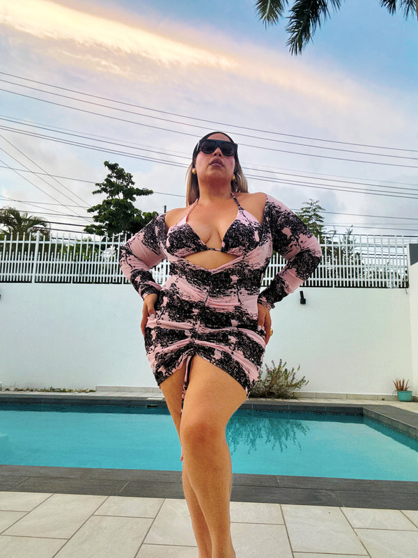 Sexy Plus Size swimsuit set