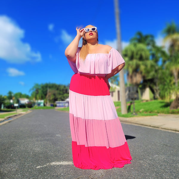 Strawberry Maxi Dress